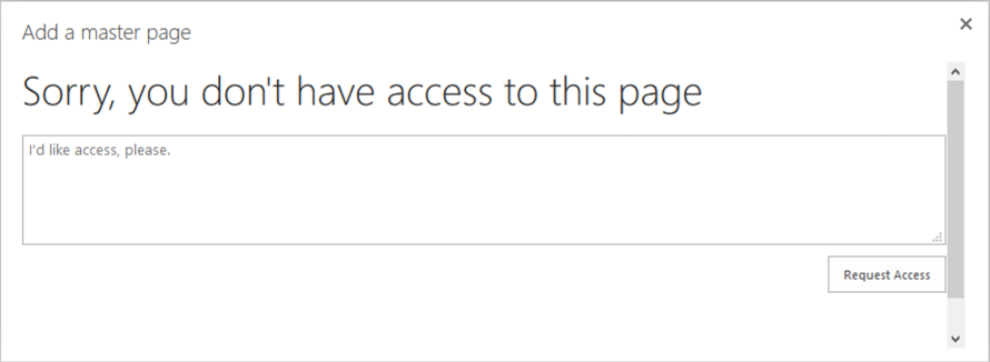 Access denied. When uploading a file to the masterpage gallery fails