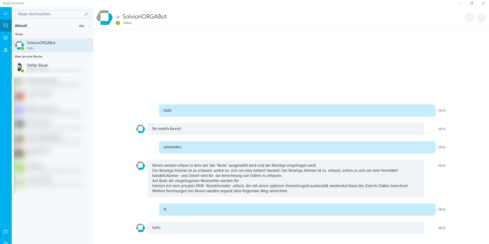 Skype Consumer Preview 