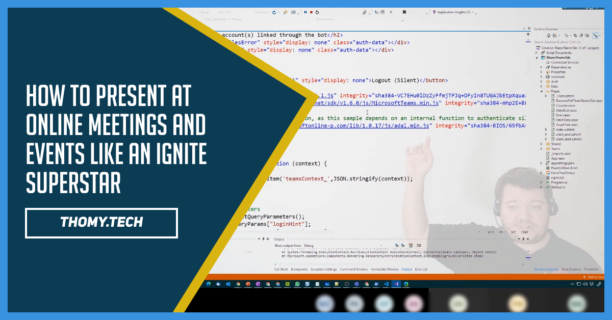How to present at online meetings and events like an Ignite Superstar